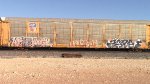 WB Unit Vehicular Flat Car Frt at Erie NV -7